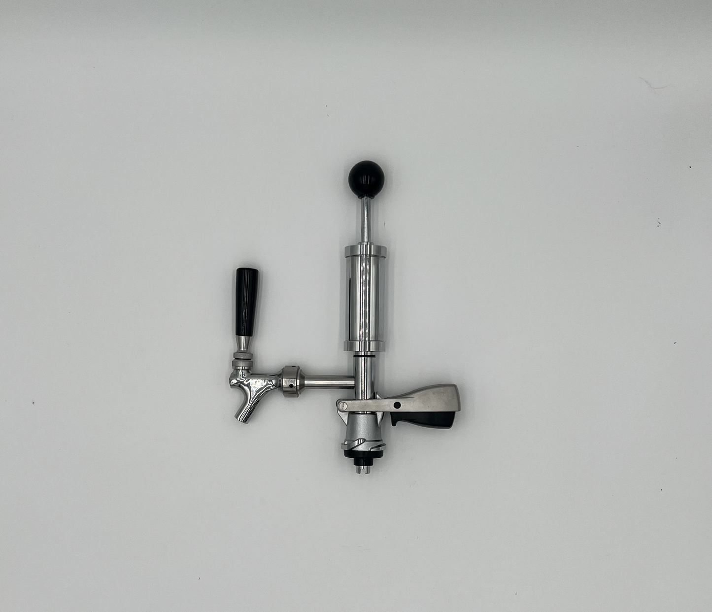 5L Custom logo Pump Keg with NON-adjustable flow tap dispenser; NO keg opener